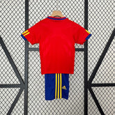 Retro Kid Size Spain national 2010 home game